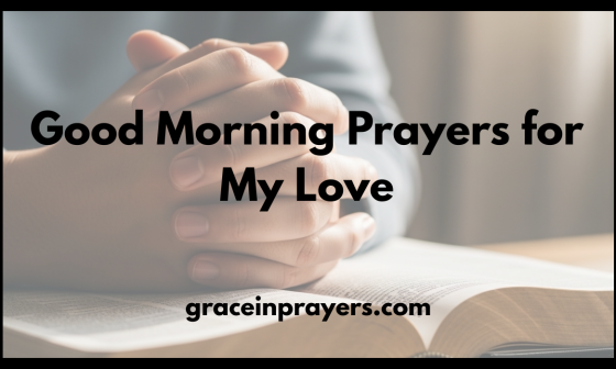 Good Morning Prayers for My Love