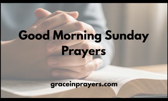 Good Morning Sunday Prayers