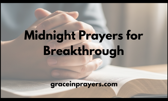 Midnight Prayers for Breakthrough
