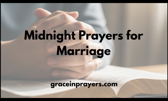 Midnight Prayers for Marriage