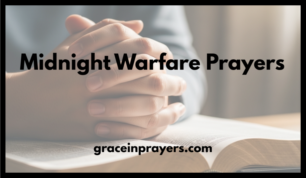 Midnight Warfare Prayers