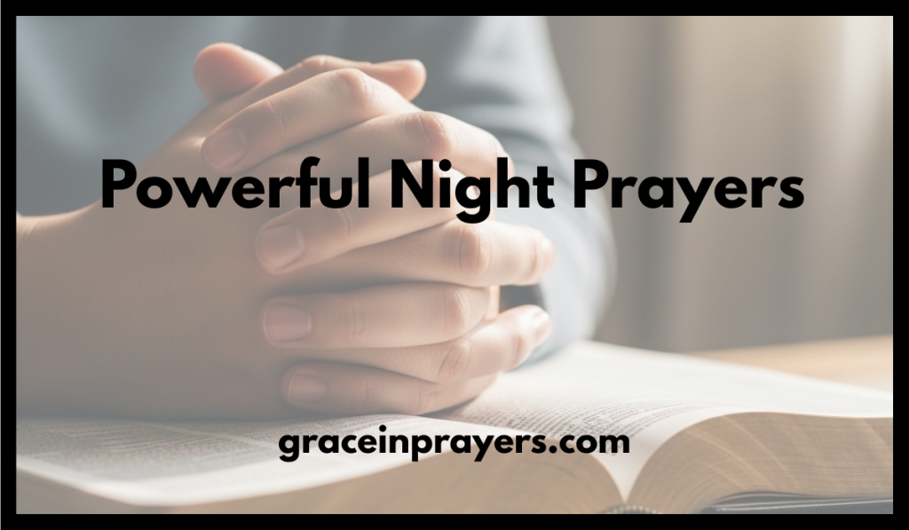 Powerful Night Prayers