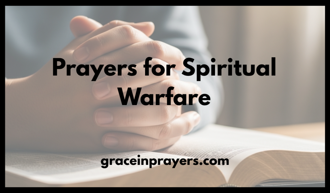Prayers for Spiritual Warfare
