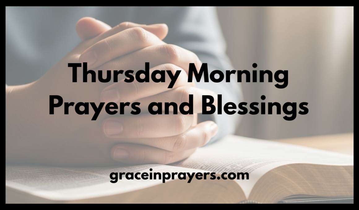 Thursday Morning Prayers and Blessings