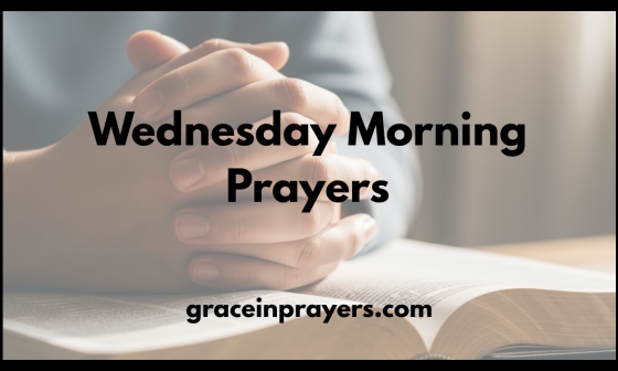 Wednesday Morning Prayers