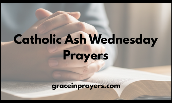 Catholic Ash Wednesday Prayers