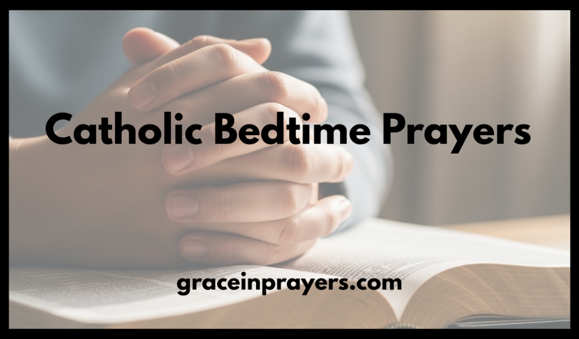 Catholic Bedtime Prayers
