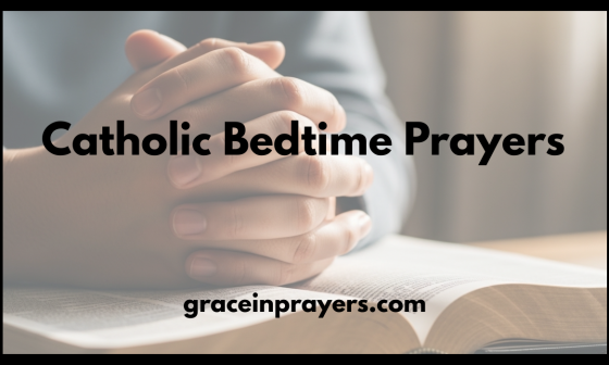 Catholic Bedtime Prayers