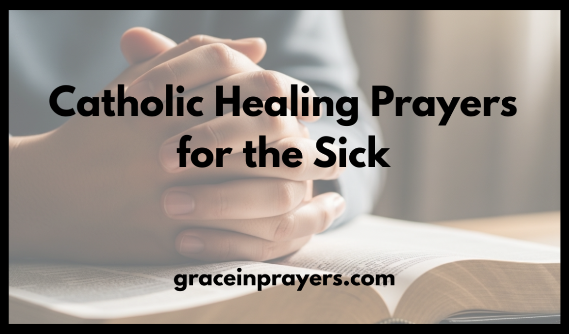 Catholic Healing Prayers for the Sick