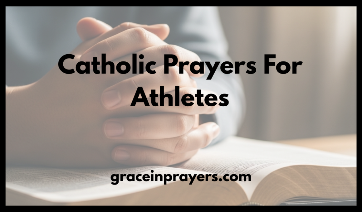 Catholic Prayers For Athletes
