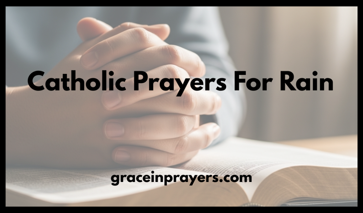 Catholic Prayers For Rain