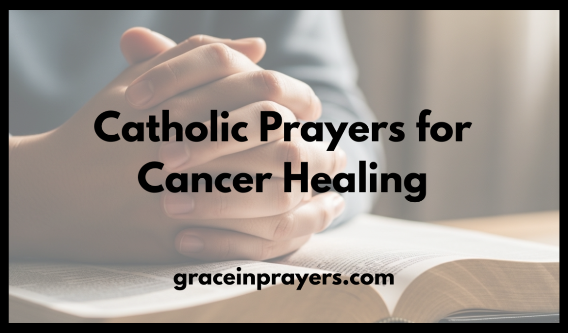 Catholic Prayers for Cancer Healing