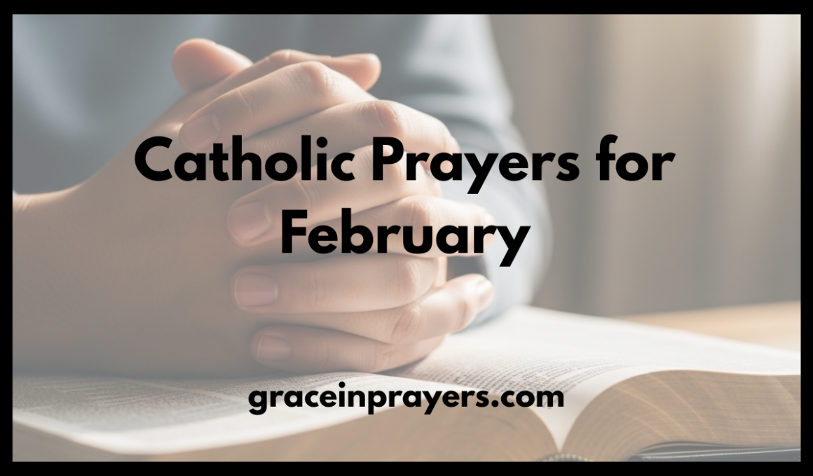 Catholic Prayers for February