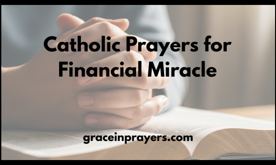 Catholic Prayers for Financial Miracle