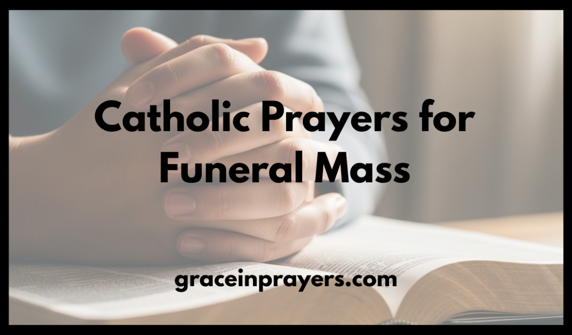 Catholic Prayers for Funeral Mass