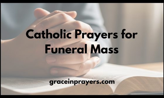 Catholic Prayers for Funeral Mass