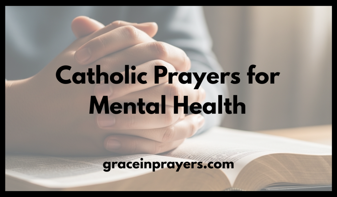Catholic Prayers for Mental Health