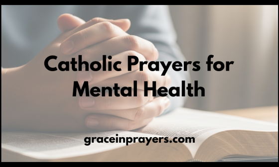 Catholic Prayers for Mental Health
