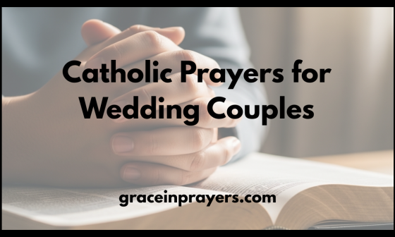 Catholic Prayers for Wedding Couples