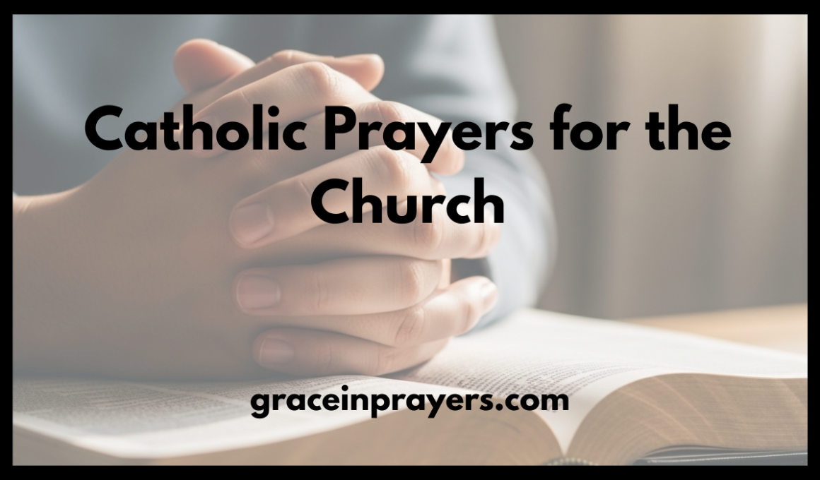 Catholic Prayers for the Church