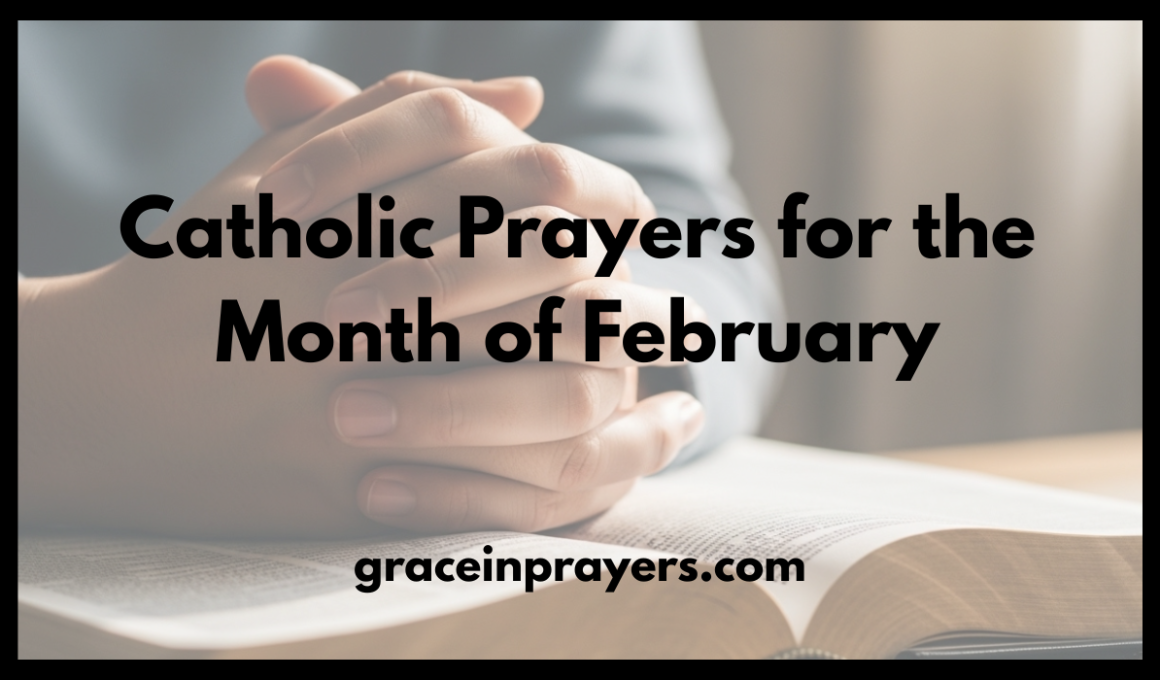 Catholic Prayers for the Month of February