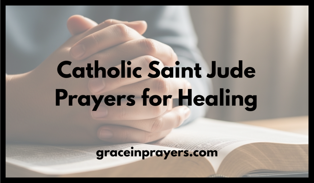 Catholic Saint Jude Prayers for Healing