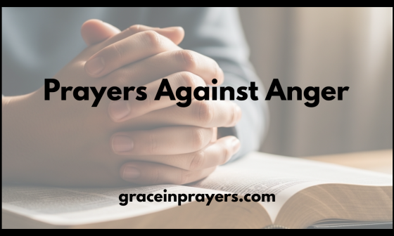 Prayers Against Anger