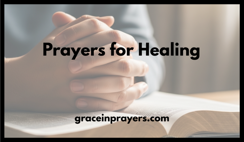 Prayers for Healing