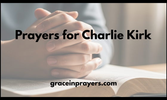 Prayers for Charlie Kirk