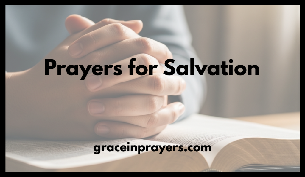 Prayers for Salvation