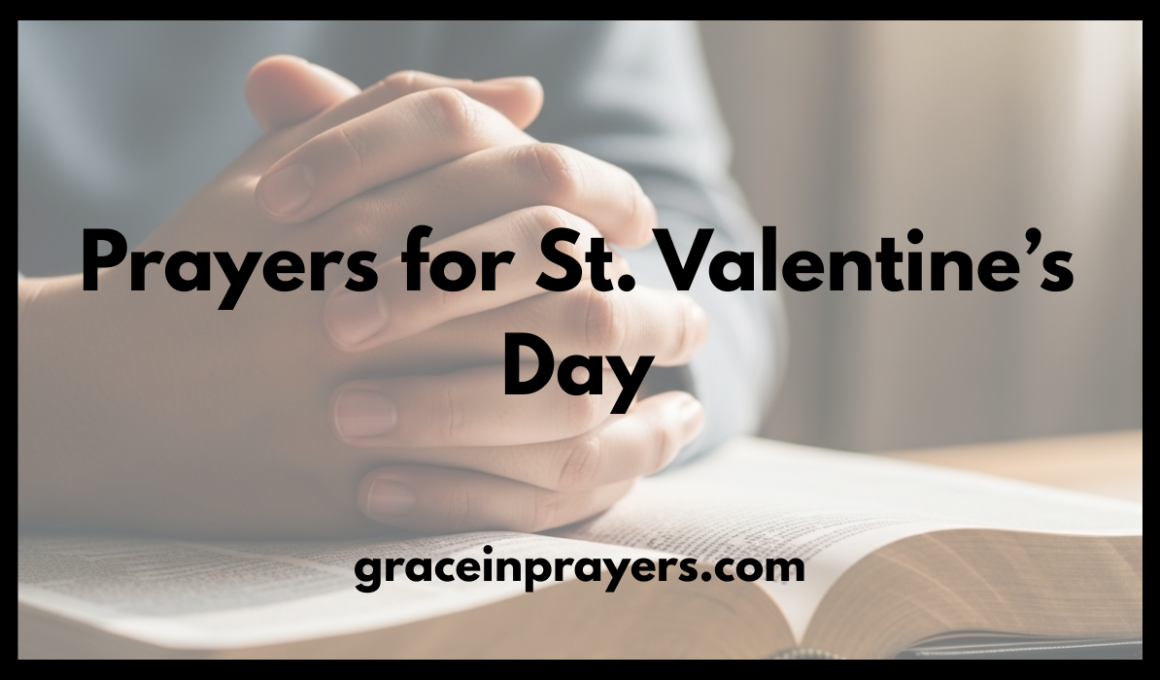 Prayers for St. Valentine’s Day