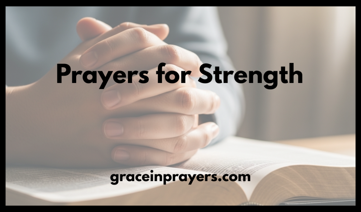 Prayers for Strength