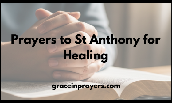 Prayers to St Anthony for Healing
