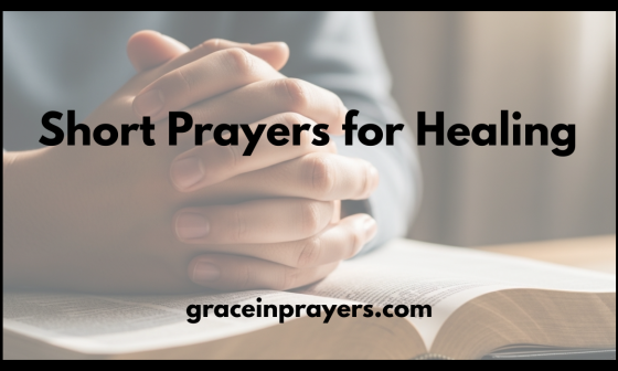 Short Prayers for Healing
