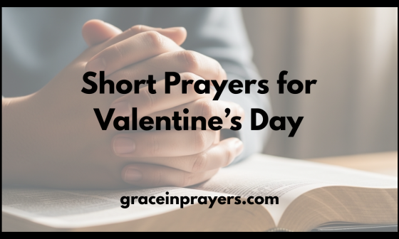Short Prayers for Valentine’s Day