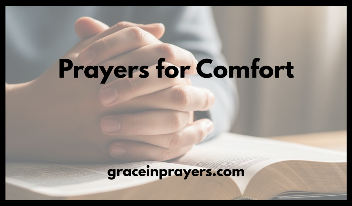 Prayers for Comfort