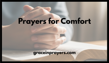 Prayers for Comfort