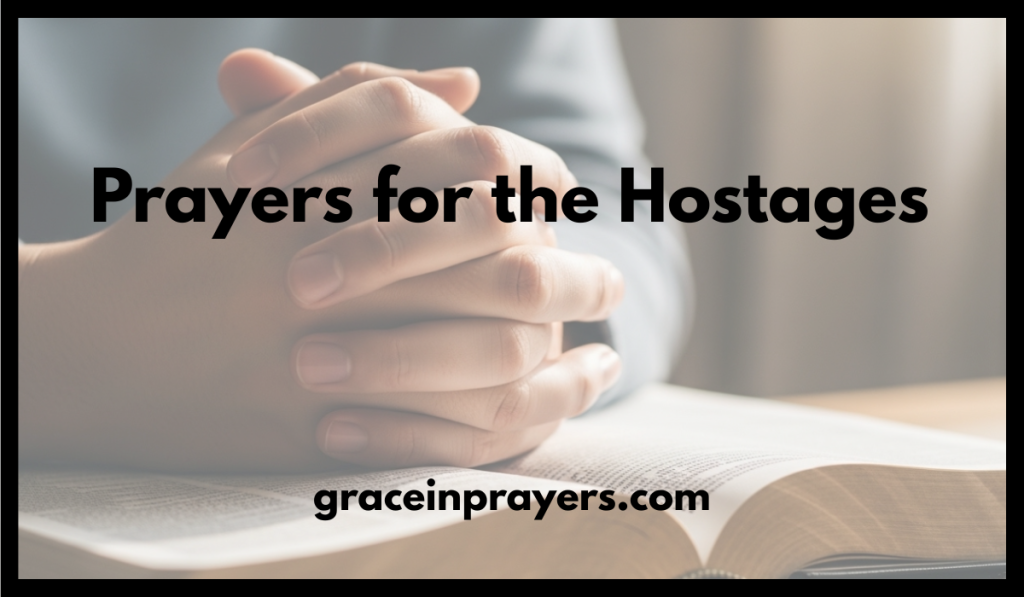 Prayers for the Hostages