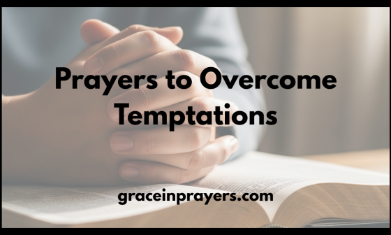 Prayers to Overcome Temptations
