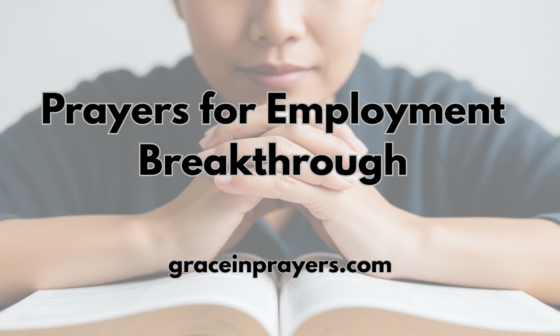 50 Powerful Prayers for Employment Breakthrough